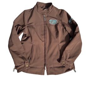 Cowgirl Tuff Co. Jacket Never Give Up